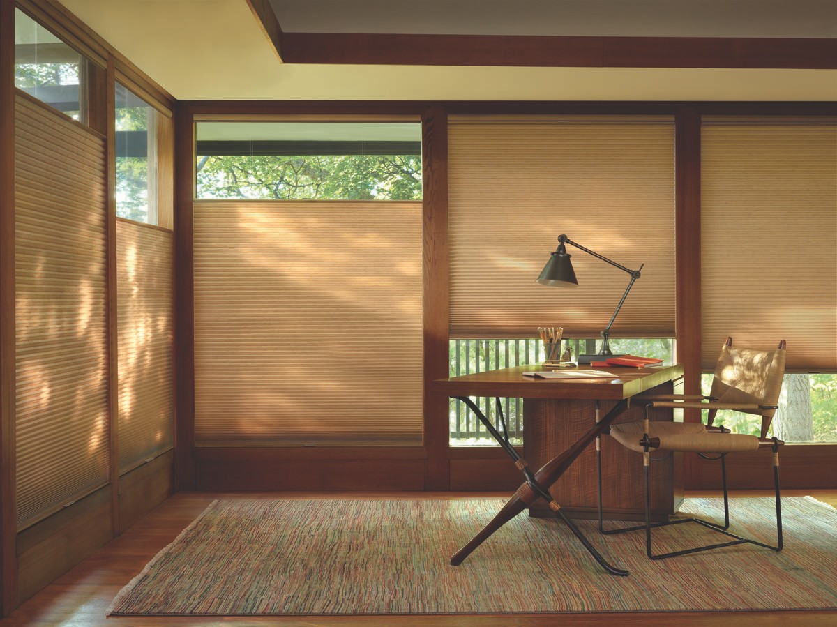 Hunter Douglas Duette® Honeycomb Shades for complete darkness and serenity near Honolulu, Hawaii (HI).